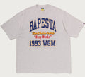 A BATHING APE BAPE STA COLLEGE RELAXED FIT TEE #1