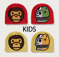 A BATHING APE BAPE KIDS BABY MILO DINOSAUR KNIT CAP