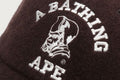 A BATHING APE GENERAL WOOL PANEL CAP