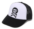 A BATHING APE BABY MILO CROSSBONE MESH CAP