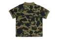 A BATHING APE BAPE KIDS 1ST CAMO ONE POINT POLO SHIRT