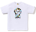 A BATHING APE NEW MULTI CAMO BIG BABY MILO TEE