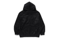 A BATHING APE SOLID CAMO JACQUARD ONE POINT RELAXED FIT ZIP HOODIE