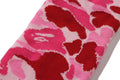 A BATHING APE ABC CAMO JACQUARD SOCKS