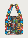 A BATHING APE BABY MILO STORE BABY MILO LARGE TOTE BAG