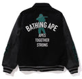 A BATHING APE BAPE VARSITY JACKET