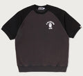 A BATHING APE COLLEGE RELAXED FIT SWEAT TEE