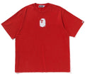 A BATHING APE PIGMENT PRINT APE HEAD RELAXED FIT TEE