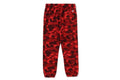A BATHING APE COLOR CAMO SWEAT PANTS