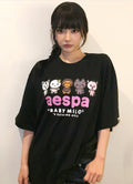 A BATHING APE BAPE x AESPA BABY MILO RELAXED FIT TEE