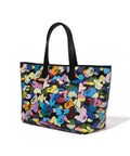 A BATHING APE MULTI CAMO TOTE BAG