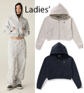 A BATHING APE Ladies' APE HEAD ONE POINT CROPPED ZIP HOODIE