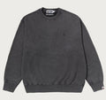 A BATHING APE GARMENT DYED ONE POINT RELAXED FIT CREWNECK SWEAT SHIRT