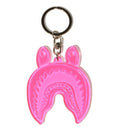 A BATHING APE SHARK REFLECTIVE KEYCHAIN