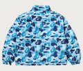 A BATHING APE ABC CAMO REVERSIBLE DOWN JACKET