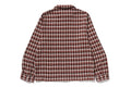 A BATHING APE BAPE CHECK ZIP SHIRT - happyjagabee store