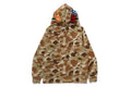 A BATHING APE GRADATION CAMO SHARK FULL ZIP HOODIE
