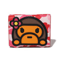 A BATHING APE Ladies' ABC BABY LISA LEATHER WALLET
