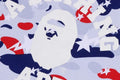 A BATHING APE STA STRIKE CAMO COLLEGE CREWNECK SWEAT SHIRT