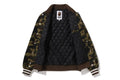 A BATHING APE 1ST CAMO VARSITY JACKET