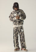 A BATHING APE COLOR CAMO MESH RELAXED FIT TRACK JACKET