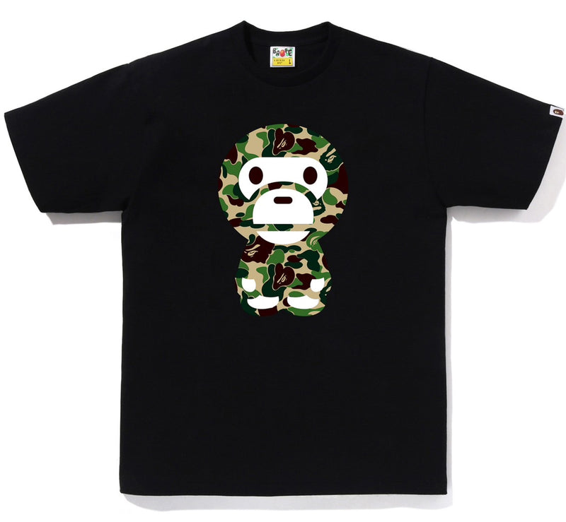 A BATHING APE ABC CAMO BIG BABY MILO TEE