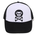 A BATHING APE BABY MILO CROSSBONE MESH CAP