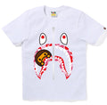 A BATHING APE Ladies' ABC CAMO MILO SHARK TEE