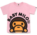 A BATHING APE BAPE KIDS BIG BABY MILO TEE