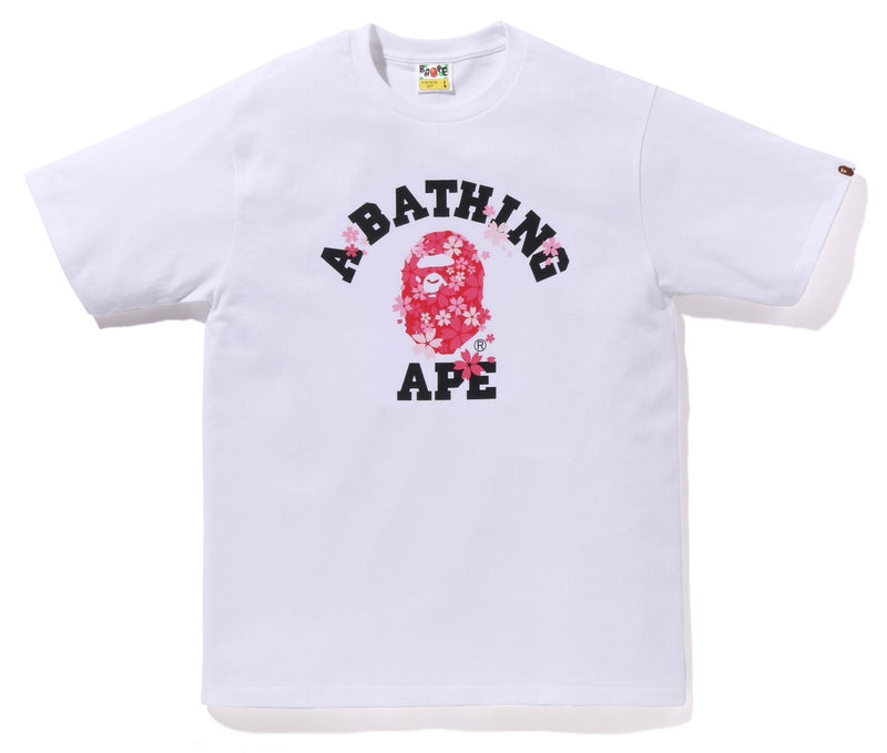 A BATHING APE SAKURA COLLEGE TEE