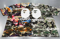 A BATHING APE HYBRID CAMO BY BATHING APE RELAXED FIT TEE
