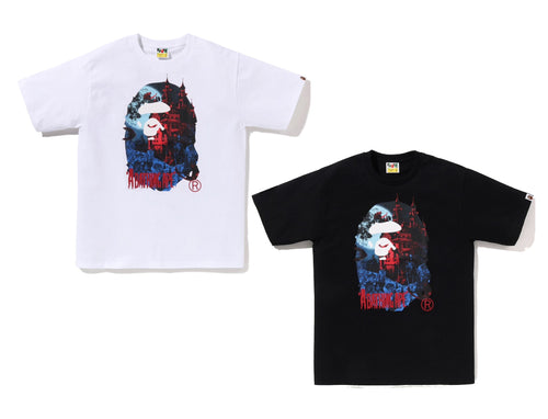A BATHING APE BAPE HALLOWEEN VAMPIRE CASTLE APE HEAD TEE