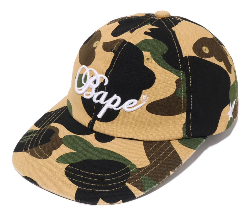 A BATHING APE Ladies' 1ST CAMO BAPE PANEL CAP - happyjagabee store