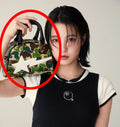 A BATHING APE Ladies' ABC CAMO MINI BOWLING BAG
