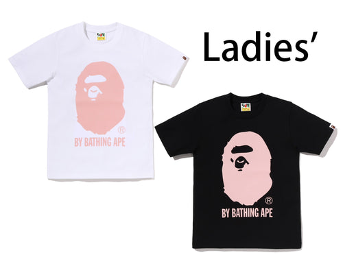 A BATHING APE Ladies' COLOR DENIM BY BATHING APE TEE