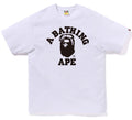 A BATHING APE BAPE STORE HARAJUKU COLLEGE TEE HARAJUKU LIMITED