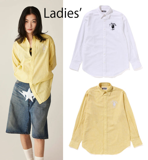 A BATHING APE Ladies' COLLEGE SHIRT