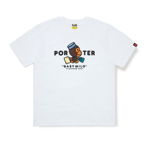 A BATHING APE BAPE x PORTER BABY MILO TEE