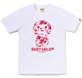 A BATHING APE Ladies' ABC CAMO BABY MILO TEE