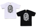A BATHING APE 32ND ANNIV. BIG APE HEAD TEE
