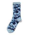 A BATHING APE ABC CAMO JACQUARD SOCKS