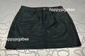 A BATHING APE Ladies' CROC PATTERN A BATHING APE LEATHER SKIRT