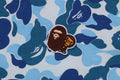 A BATHING APE BAPE KIDS ABC CAMO APE & MILO ONE POINT TEE