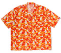 A BATHING APE BAPE x EU ( EMOTIONALY UNAVAILABLE ) OPEN COLLAR SS SHIRT