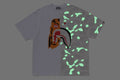 A BATHING APE CITY CAMO TIGER SHARK RELAXED FIT TEE