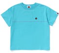 A BATHING APE BAPE KIDS BABY MILO NEON PRINT RELAXED FIT TEE