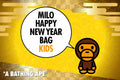 A BATHING APE BAPE KIDS HAPPY NEW YEAR BAG 2026