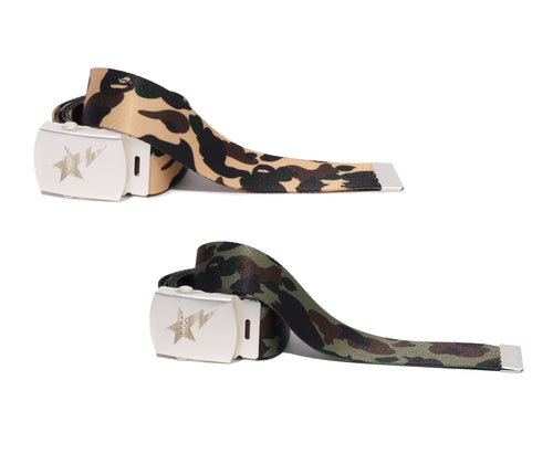 A BATHING APE 1ST CAMO STA GI BELT