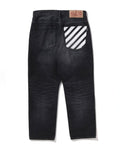 A BATHING APE MILO FACE 13 OZ DENIM PANTS