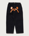 A BATHING APE BAPE KIDS MILO FACE 10 OZ DENIM PANTS